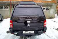 Крышка (кунг) кузова для Mitsubishi L200 2015-2019 / Fiat Fullback 2016- (1 дверь) под покраску АВС-Дизайн