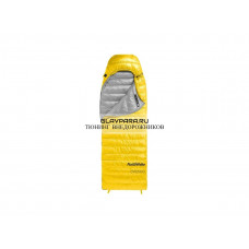 Мешок спальный Naturehike Ultralight CWZ400 L, 220х85 см, (правый) (ТК: +7C), желтый