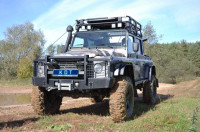 Багажник экспедиционный алюминиевый KDT для Land Rover Defender 90