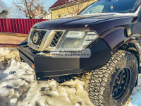 Бампер передний силовой OJeep для Nissan Navara D40 и Pathfinder R51 2010+