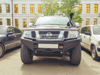 Бампер передний силовой OJeep для Nissan Navara D40 и Pathfinder R51 2010+