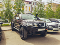 Бампер передний силовой OJeep для Nissan Navara D40 и Pathfinder R51 2010+