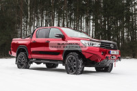 Силовой бампер передний RIVAL алюминиевый Toyota Hilux Revo 2015-2019 (без ПТФ) 2D.5701.1.B-NL