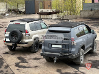 Багажник экспедиционный STC Toyota Land Cruiser Prado 150 / Lexus GX460 ШТОРКА