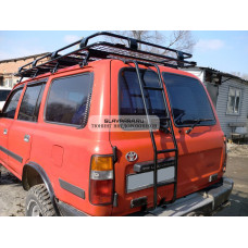 Лестница (ED) для Toyota Land Cruiser 80 (без сверления)