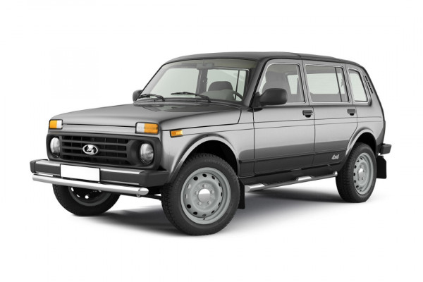 Защита порогов с накладками диаметром 63 мм (НПС) LADA 4x4 2131 c 1995