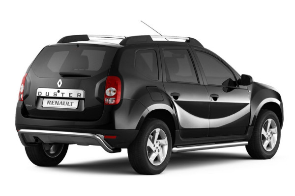 Защита порогов вогнутая (НПС) Renault DUSTER с 2012-