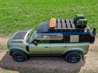 Багажник алюминиевый (платформа с креплением) Rival 1955x1270 для Land Rover Defender 110 NEW 2020-