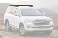 Багажник алюминиевый (платформа с креплением) Rival для Toyota Land Cruiser 200 и Lexus LX