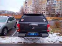 Кунг экспедиционный трехдверный V поколения алюминиевый KDT для Mitsubishi L200 c 2015 года