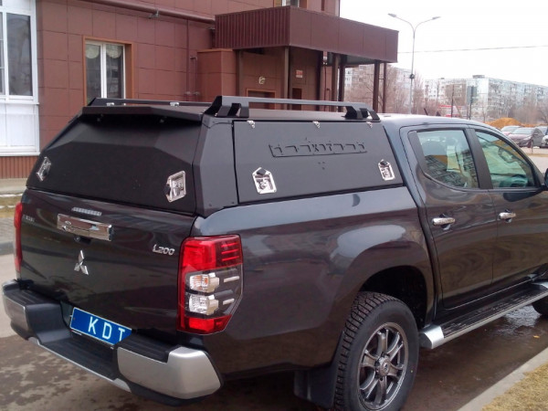 Кунг экспедиционный трехдверный V поколения алюминиевый KDT для Mitsubishi L200 c 2015 года