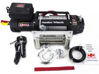 Лебедка электрическая для эвакуатора Master Winch E15000 24V 6810 кг со стальным тросом IP68