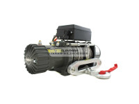 Лебедка электрическая 12V Electric Winch BOSSLAND 12000lbs / 5443 кг синтетический трос 10х22