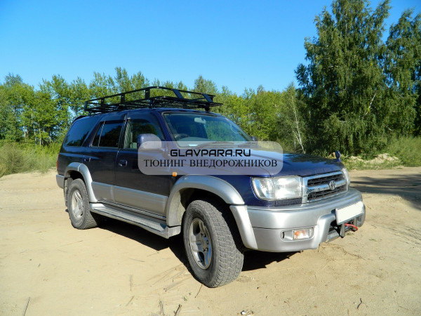 Экспедиционный багажник Toyota Hilux Surf 185 Во всю крышу