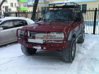 Передний силовой бампер АМЗ для Toyota Land Cruiser 80 (серия С)