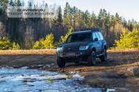 Силовой бампер передний АМЗ для Toyota Land Cruiser 105 (серия Рино)