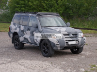 Багажник экспедиционный STC Mitsubishi Pajero 1999-2006 ШТОРКА дальний и задний свет