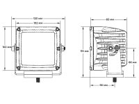 Светодиодные фары RIGID Radiance POD XL с белой подсветкой корпуса