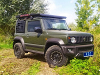 Багажник аэродинамический алюминиевый KDT для Suzuki Jimny