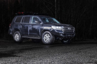 Силовой бампер передний АМЗ для Toyota Land Cruiser 200 рестайлинг (после 2016 года) (серия Рино)