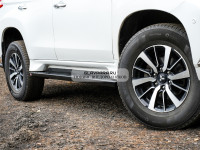 Пороги РИФ силовые Mitsubishi Pajero Sport III 2015-2020