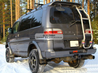 Бампер задний силовой АМЗ для Mitsubishi Delica 1994-2007