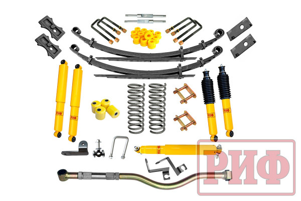 Лифт-комплект РИФ для УАЗ Патриот 2019+ лифт 50 мм жесткий