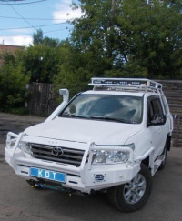 Багажник экспедиционный алюминиевый KDT для Toyota Land Cruiser 200