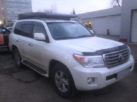 Багажник экспедиционный аэродинамический алюминиевый KDT для Toyota Land Cruiser 200