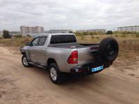 Задний силовой бампер KDT для Toyota Hilux 2015+ под лебедку