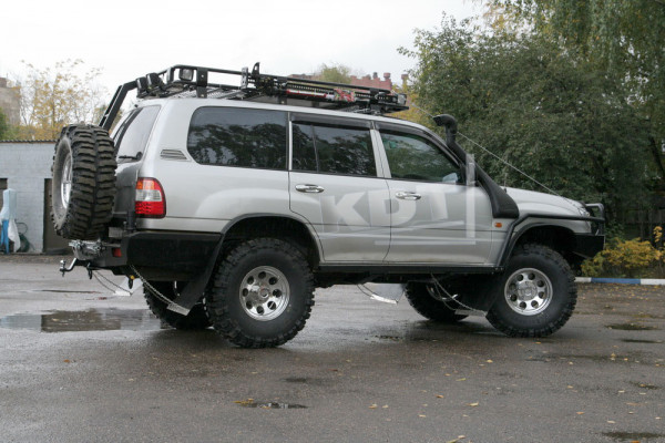 Задний силовой бампер KDT для Toyota Land Cruiser 105