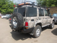 Задний силовой бампер KDT для Toyota Land Cruiser 76 2007+ под лебедку