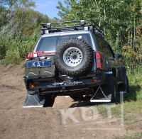 Калитка крепления под две канистры для бамперов KDT Nissan Patrol