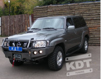 Передний силовой бампер KDT для Nissan Patrol Y61