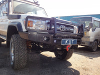 Передний силовой бампер KDT для Toyota Land Cruiser 76/78 2007+