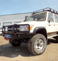 Передний силовой бампер KDT для Toyota Land Cruiser 76/78 2007+