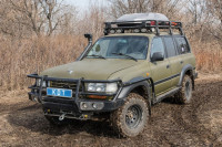 Передний силовой бампер KDT для Toyota Land Cruiser 80