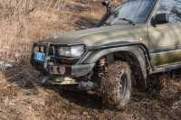 Передний силовой бампер KDT для Toyota Land Cruiser 80