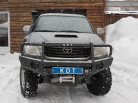 Передний силовой бампер KDT для Toyota Hilux 2005-2015