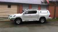 Кунг экспедиционный трехдверный KDT для Toyota Hilux 2015+