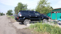 Задний силовой бампер АМЗ на Toyota Land Cruiser 120