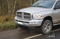 Передний силовой бампер АМЗ на Dodge Ram III (2005 - 2008)