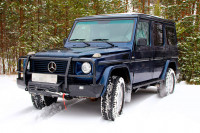 Передний силовой бампер АМЗ на Mercedes G-класс