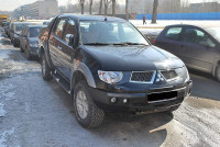 Передний силовой бампер АМЗ для Mitsubishi L200 2006-2013