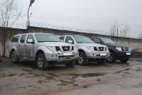 Передний силовой бампер АМЗ для Nissan Navara D40 / Pathfinder R51