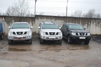 Передний силовой бампер АМЗ для Nissan Navara D40 / Pathfinder R51