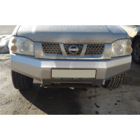 Передний силовой бампер АМЗ для Nissan NP300 2007-