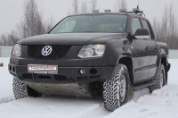 Передний силовой бампер АМЗ на Volkswagen Amarok