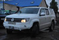 Передний силовой бампер АМЗ на Volkswagen Amarok