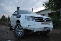 Передний силовой бампер АМЗ на Volkswagen Amarok